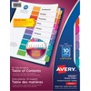 Avery Ready Index Table of Content Dividers for Laser and