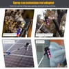 NEWFLY Spray Can Extension Pole Adaptor, Adjustable Sprayer Bracket Adaptor