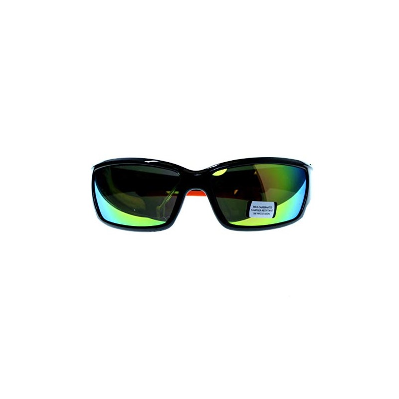 Mi Amore UV protection Shatter resistant Poly Carbonate Sport-Sunglasses Two-Tone