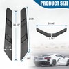 MSIZOY Dry Bay Vent Blocks Engine Bay Air Vent Inserts