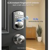 Veise VE012W Built-in WiFi Fingerprint Smart Lock, App Remote Control,