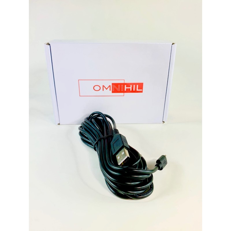 OMNIHIL 15FT High Speed Micro-USB 2.0 Cable Compatible with Rechargeable