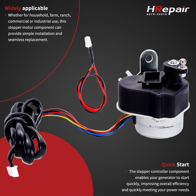 HRepair 0G6453 Stepper Motor fits for Generac Guardian GTH990 HSB
