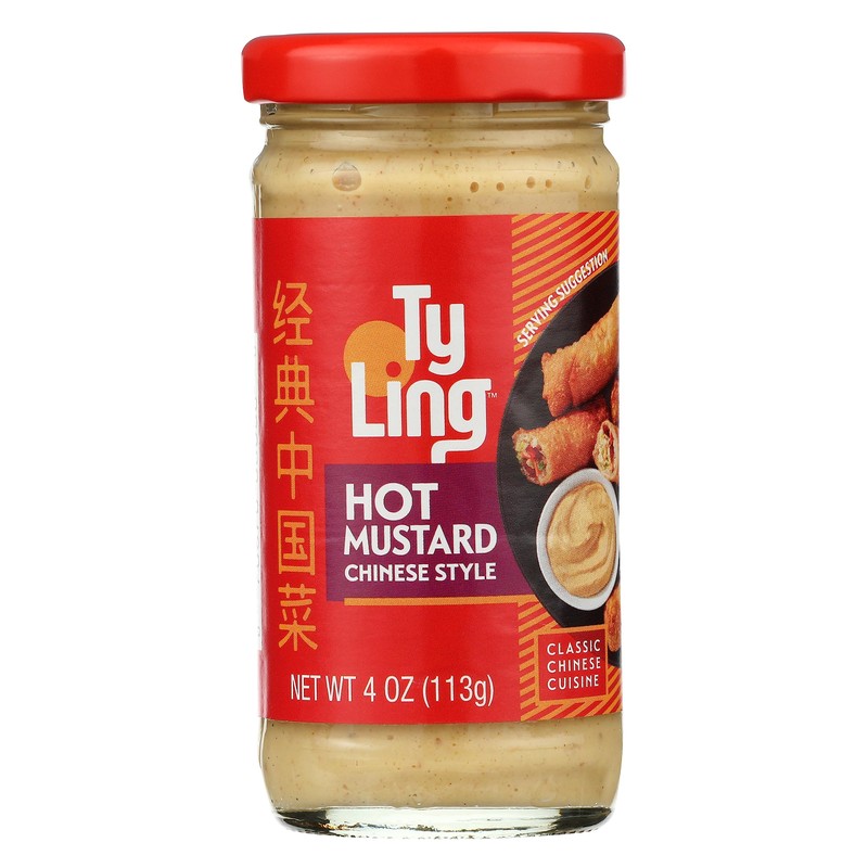 Ty Ling Mustard Chinese Hot 4 Ounce (Pack of 2)