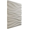 Ekena Millwork 19 5/8"W x 19 5/8"H Ripple EnduraWall Decorative