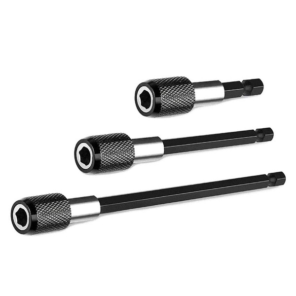 Bestgle 3 Pcs 1/4 Inch Hex Shank Quick Release Magnetic
