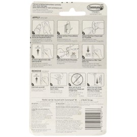 Command Strips 17068 Medium Command Wire Hooks 2 Count