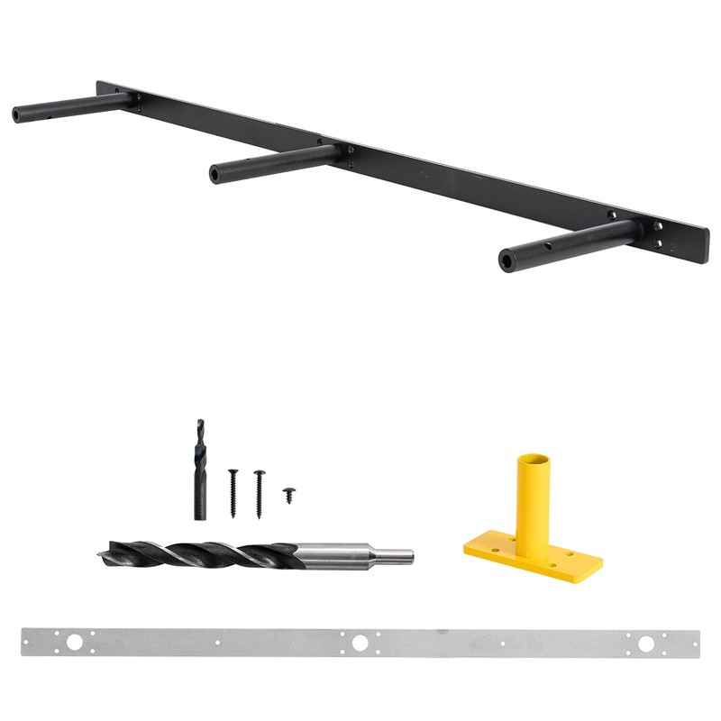PICESA 38‘’ Heavy-Duty Hidden Floating Shelf Bracket – 210 LBS