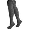 normani 2 Pairs of Traditional Knee Stockings with Linen Also