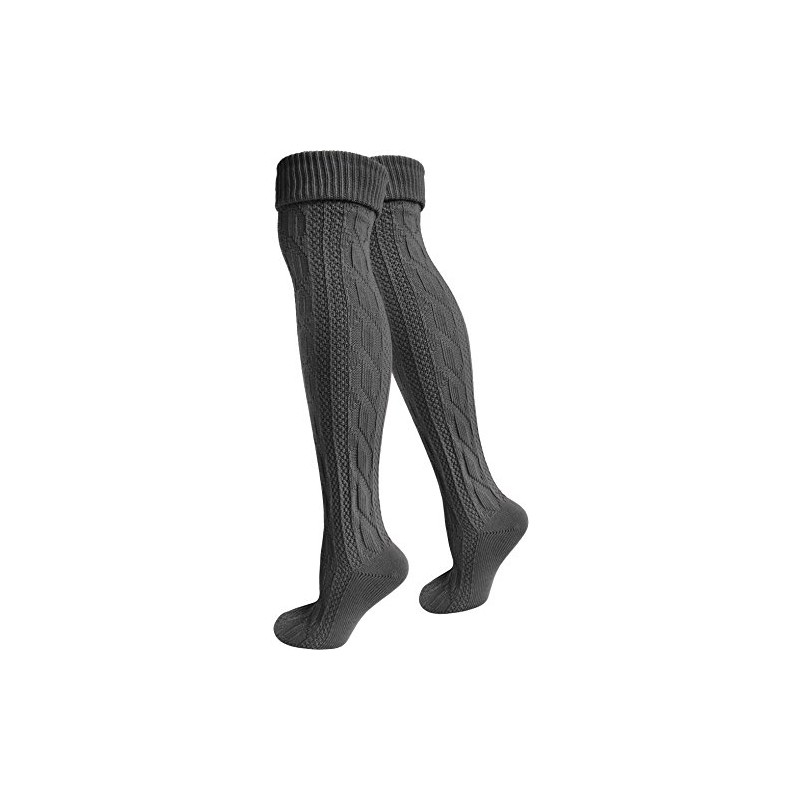 normani 2 Pairs of Traditional Knee Stockings with Linen Also