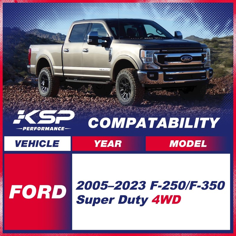 KSP 3" F250 Leveling Lift Kit for Ford F250 F350