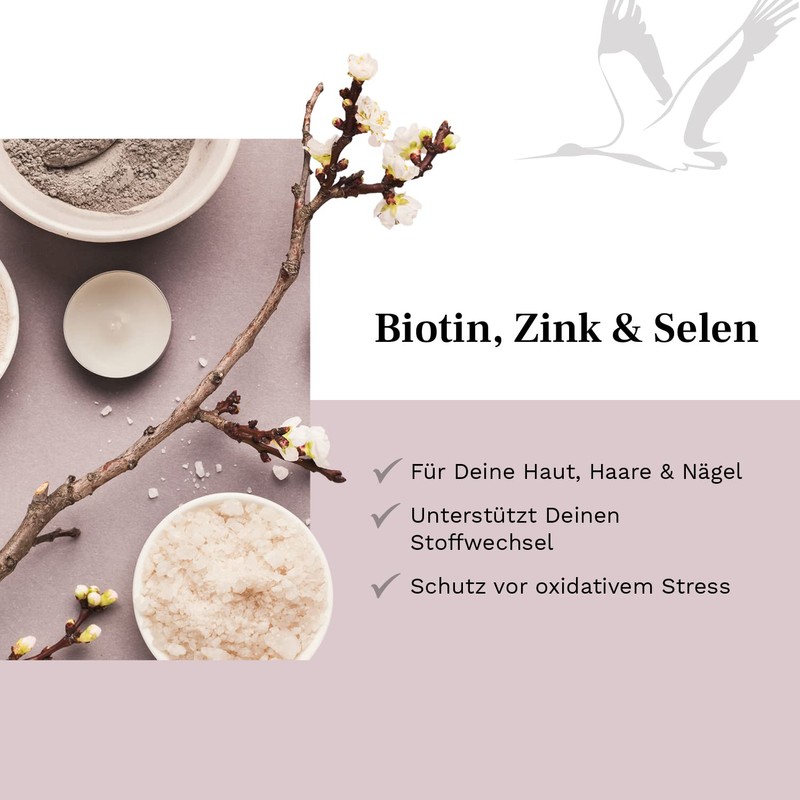 Biotin, Zinc & Selenium - 10,000 mcg Biotin, 10 mg