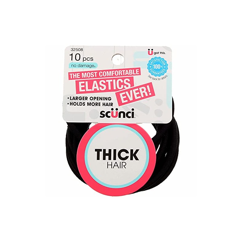 Scunci Extra Thick Hair Elastics