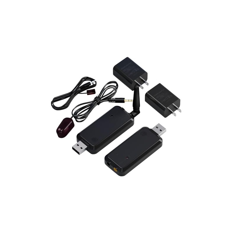 SPENFiLY Wireless Infrared Remote Control Extender, Infrared Repeater Kit, Infrared