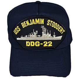 EC USS Benjamin STODDERT DDG-22 HAT - Navy Blue - Veteran Owned Business