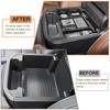 HGWEI Power Sliding Center Console Organizer Compatible with 2021-2026 GMC
