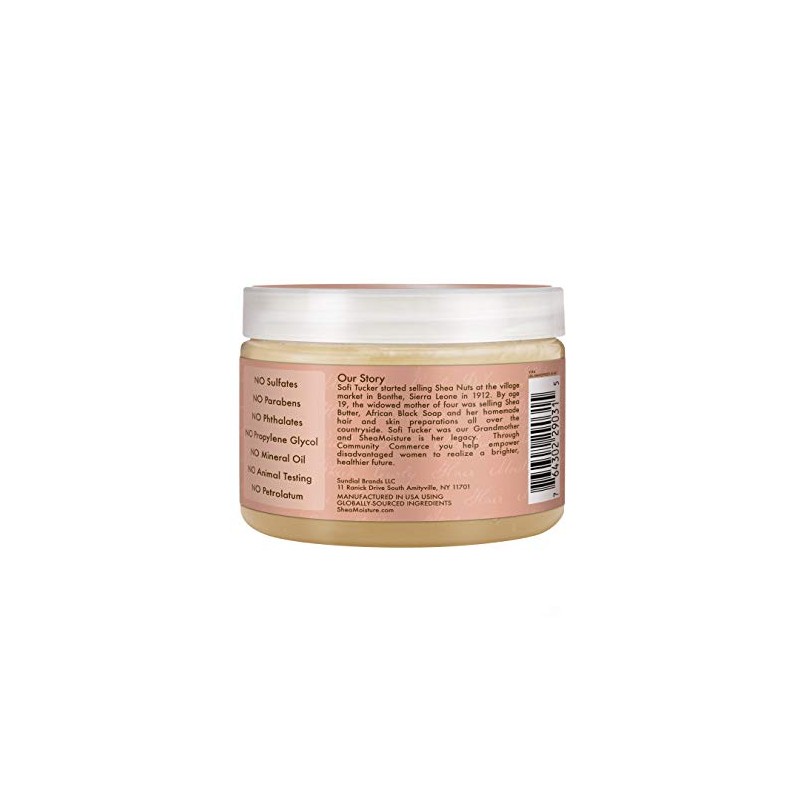 SheaMoisture Coconut & Hibiscus Curling Gel Souffle, 12 Ounce