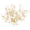 80pcs Ring Shape Paper Clips Rustproof Multifunction Multifunction with Clear