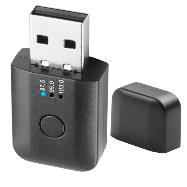 Car Bluetooth 5.1 FM Transmitter, USB Bluetooth Adapter for Car