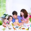 Pack of 12 Mini Dinosaur Figures, Dinosaur Figures Toy, Small