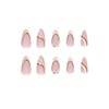 Nail Tip, Almond, Medium False Nail, Popular, Nail Tip, Sticker,