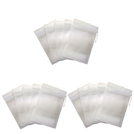 Ciieeo Sets Non-Woven Drawstring Tea Filter Bags for Loose Tea Strainer Bags Pcs