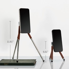 Harlowe Classic Tripod for Cellphone, Magsafe Compatible, Compact and Collapsable, Professional Quality