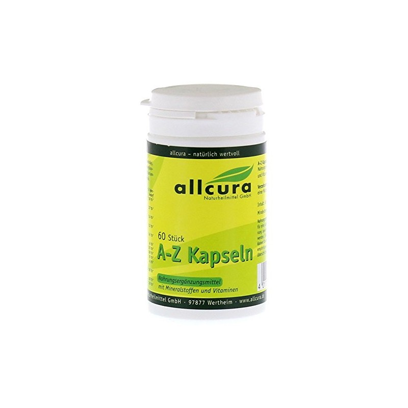 A-Z Capsules with Minerals and Vitamins 60 St