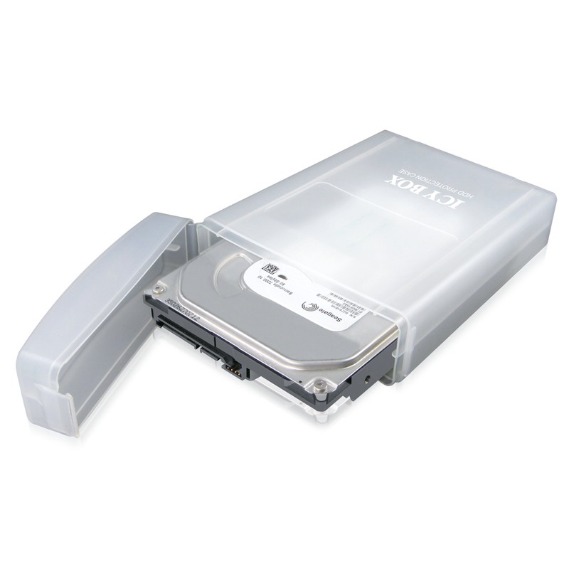 ICY BOX IB-AC602a Plastic Protective Box for 3.5 Inch (8.9