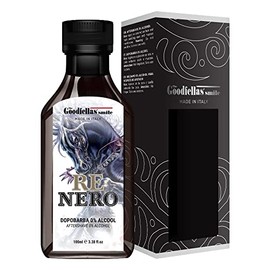 The Goodfellas' smile Re Beard Liquid Black Zero Alcohol 100 ml