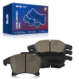 KAX D1653 Brake Pads Front Ceramic Brake Pads Fits for Ford Fusion 2013-2020, Lincoln MKZ 2013-2020, Ford Police Responder Hybrid 2019-2020, Ford SSV Plug-In Hybrid 2019-2020, 4pcs
