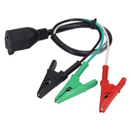 HVAC Adaptor Cord, PVC Clip Stable Safe HVAC Adaptor Cord, Replacement HVAC Heavy Adaptor Cord Power Extension Tool, for Yellow Jacket 69522 69411 120V