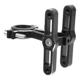 01 Double Water Bottle Holder Adapter, Corrosion Resistance Bicycle Bottle Holder Bicycle Seat Post Bottle Holder Adapter for Mountain Bikes for Folding Bikes