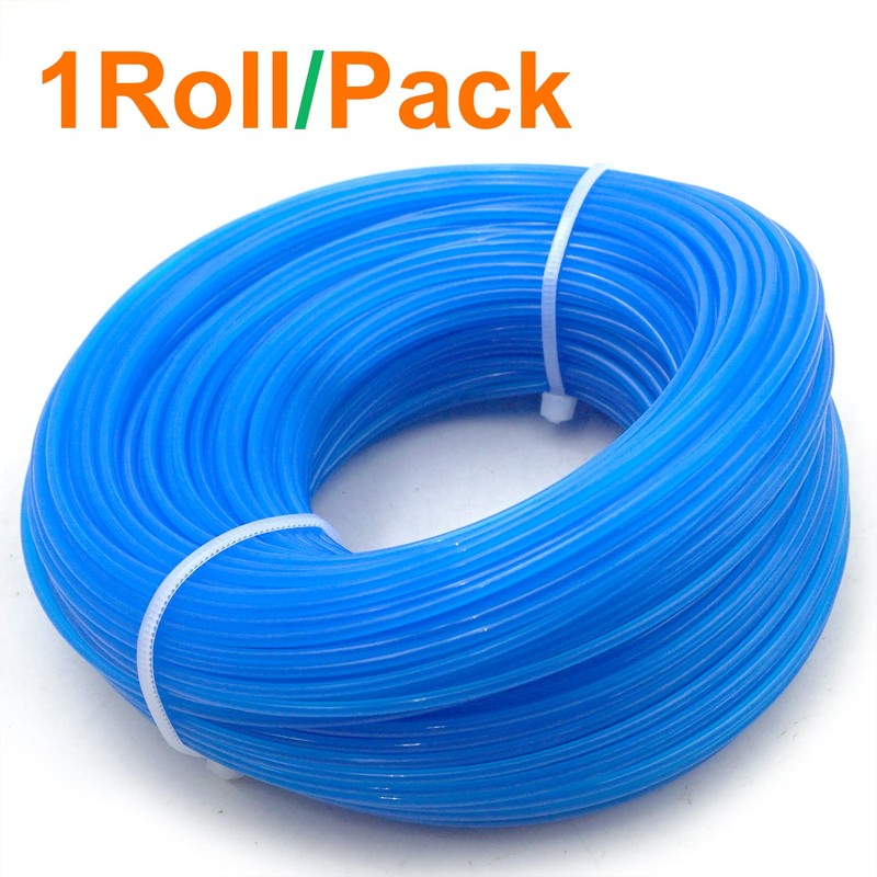 Zeqeey Diameter 1.6mm Round Nylon Grass Trimmer Line 50m Grass