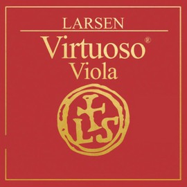 LARSEN STRINGS Viola Strings Extra Long Scale 420 mm C Silver Medium