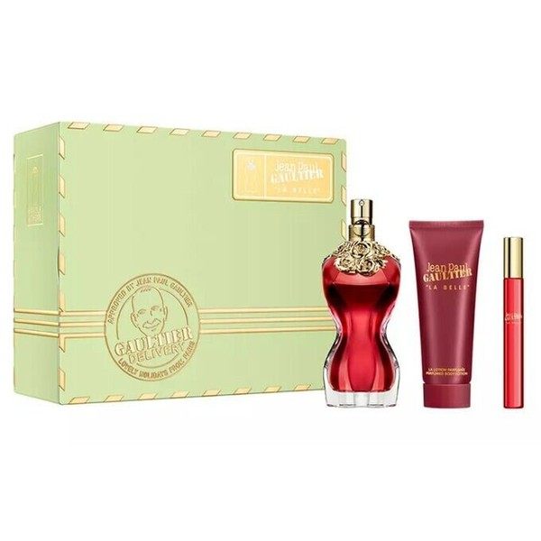 Gift Set Jean Paul "la Belle" 3.4 oz. Eau de parfum 3pc 10ml +2.5 oz. Lotion W