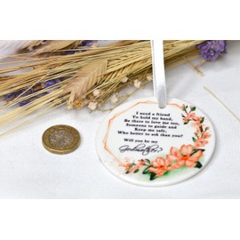 Will You Be My Godmother Asking Gift, Thoughtful Keepsake Godmother Announcement, Fairy Godmother Proposal Gift I Need a Friend to Hold My Hand Love Guide and Keep Me Safe