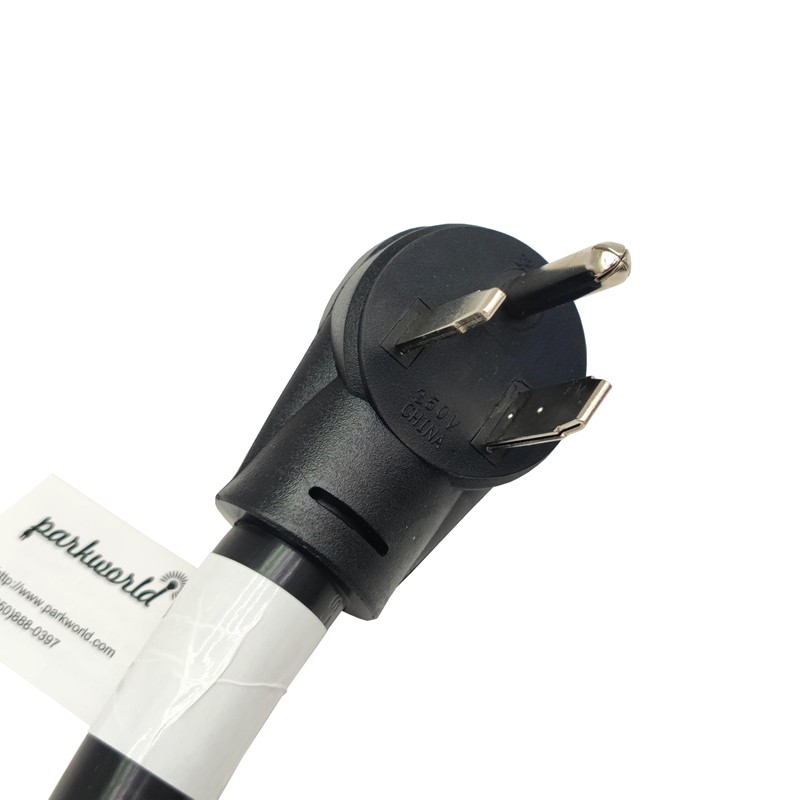 Parkworld 65221 3-Prong Welder Splitter Cord, NEMA 6-50P to 6-50R