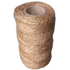 Jute Twine Decorative Cord Jute Cord Jute String for DIY Arts and Crafts Garden String Decoration Garden Cord Craft String Decoration String for DIY Arts and Crafts Gardening (2 mm/100g)