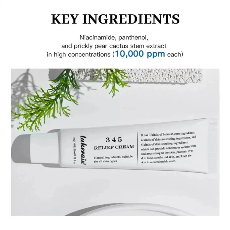 Crema 345 Relief | Crema Hidratante Facial Diaria | Blemi