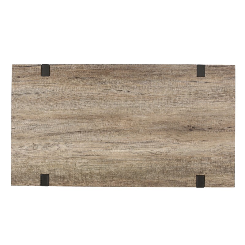 Christopher Knight Home Abitha Faux Wood Coffee Table, Canyon Grey,