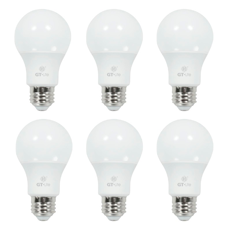 GT-Lite 6-Pack, 150W Equivalent LED 3-Way Light Bulbs, 2700K Soft