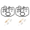 2 Sets Motorcycle Overhaul Carburetor Rebuild Kit Fit for Honda