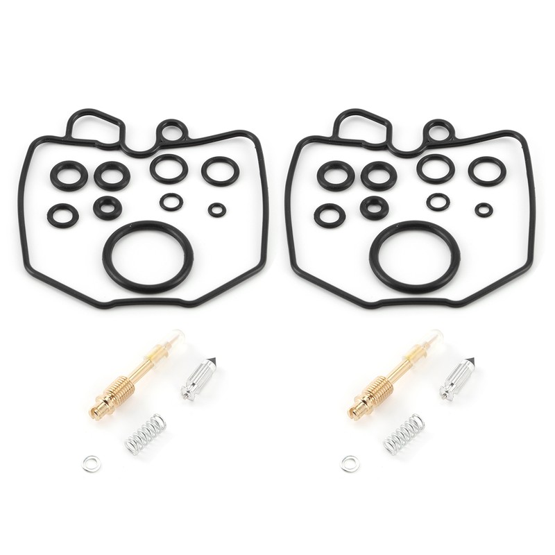 2 Sets Motorcycle Overhaul Carburetor Rebuild Kit Fit for Honda