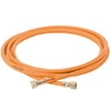 Perkeo 4 x 4 mm with connection G3/8 LH and M10x1 LH colour 2.5 m