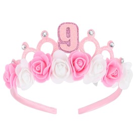 YARIEW 9th Birthday Headband
