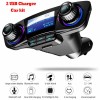 Batery Connection Bluetooth Car FM Transmitter MP3 Player Hands free