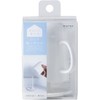 Marna W613W Cup Stand Set with Handle (With Stand/Toothpaste Cup/White)