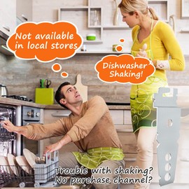 Paquete de 2 soportes de montaje para lavaplatos bajo encimera con tornillos, Whirlpool – Compatible – Comparado con 8269145 / WP8269145, repuesto para Whirlpool, Kenmore, Kitchenaid, Maytag, Amana, etc