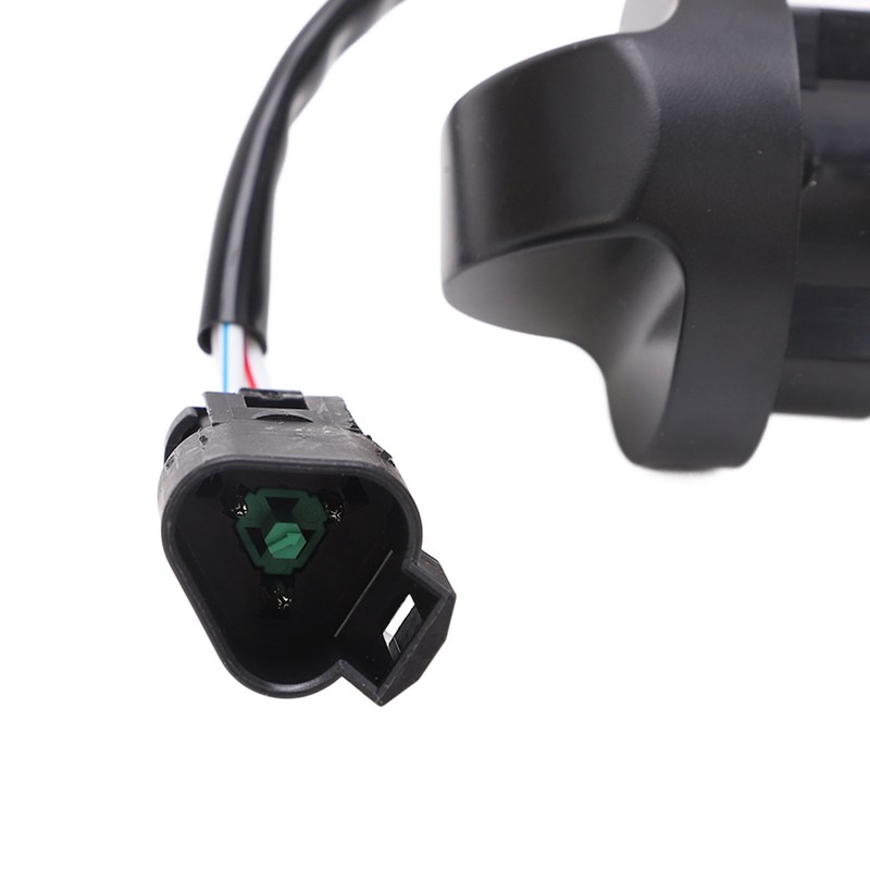 3 Pins Excavator Throttle Motor Knob Switch Triangular Plug Replacement